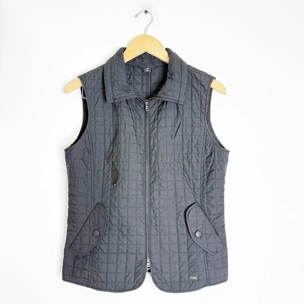 Weekend Max Mara Quilted Vest Light Padding Gray Size 38 (US 6)